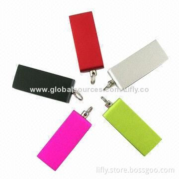 Swivel USB drive with metal case